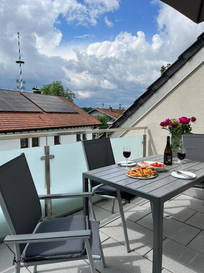 Traumhafte Neue Dachterrassenwohnung Am Soyener See Exterior foto